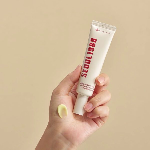 K Secret, SEOUL 1988 - Eye Cream Contorno de Ojos con Retinal 4% y Frijol Fermentado