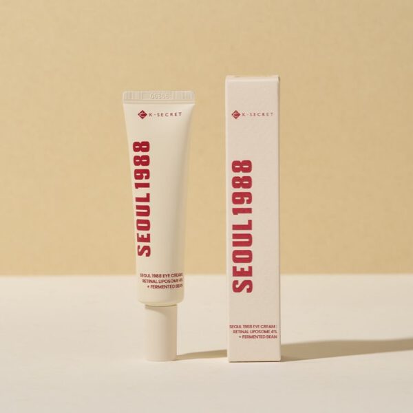 K Secret, SEOUL 1988 - Eye Cream Contorno de Ojos con Retinal 4% y Frijol Fermentado