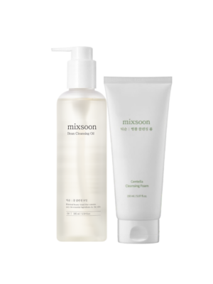 Mixsoon - Doble limpieza (Aceite limpiador 195ml+ Espuma limpiadora 150ml)